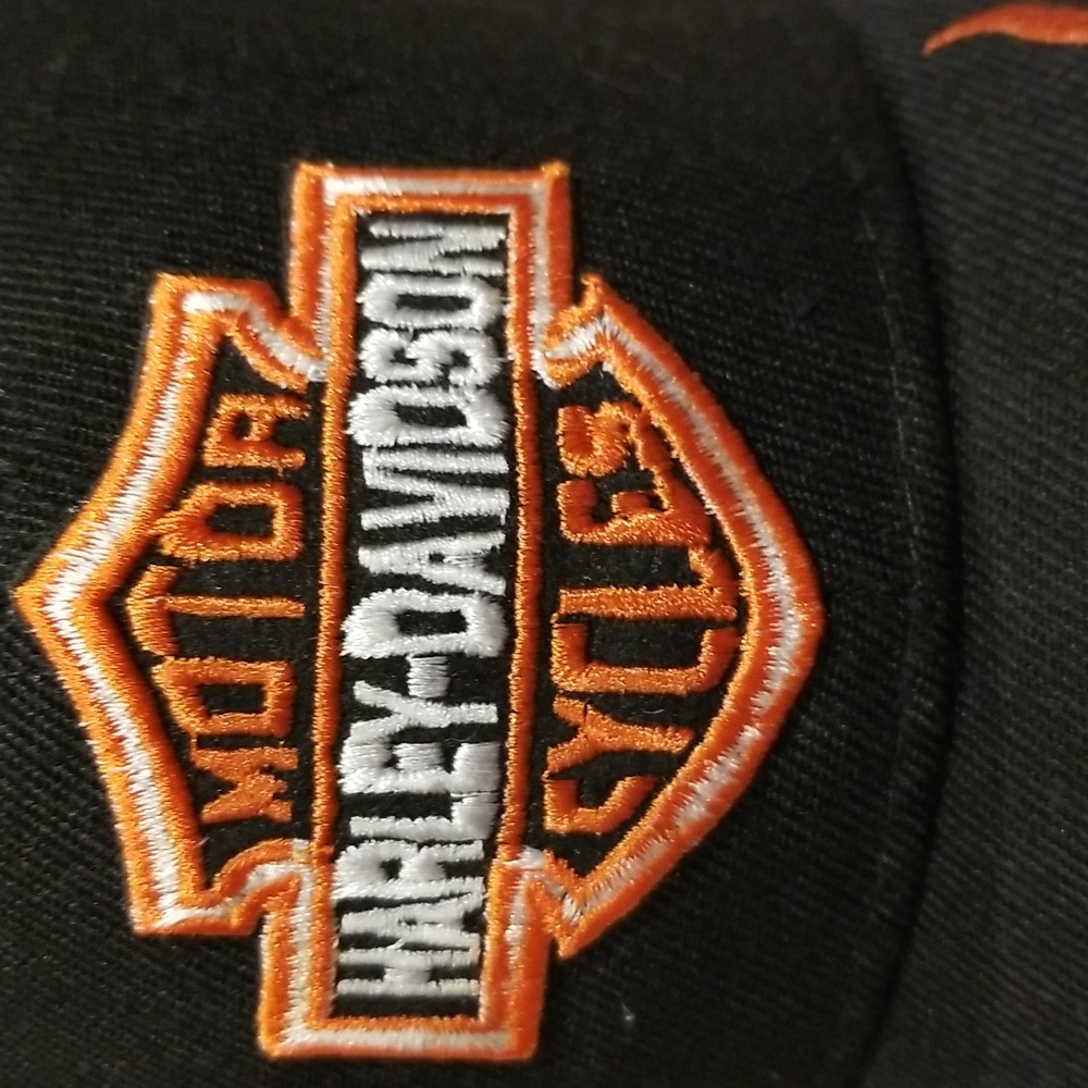 Harley Davidson Adjustable Hat Euc - image 2
